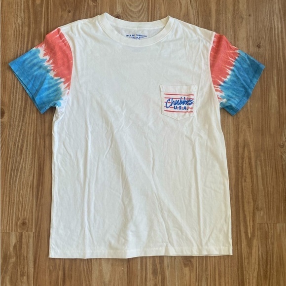 Retro Chubbies USA T-Shirt - Picture 1 of 7